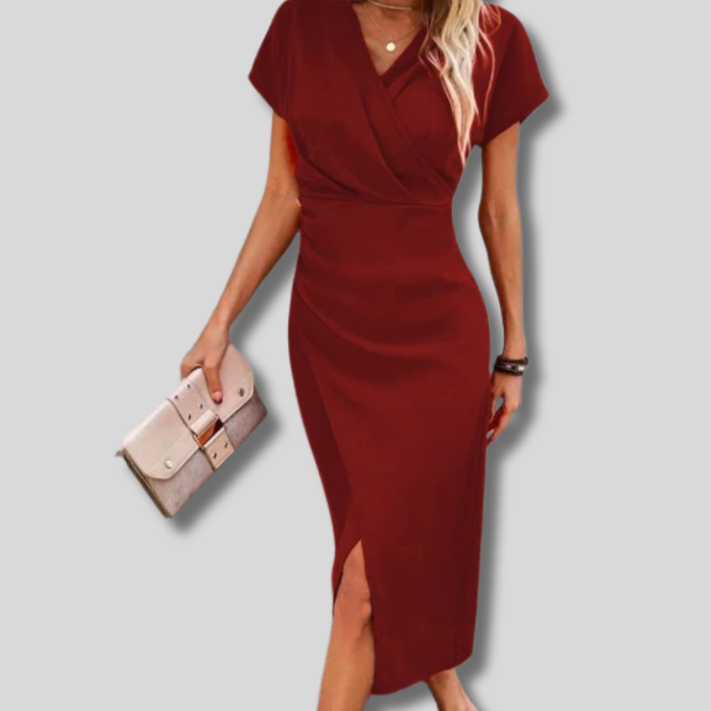 Brynn - Exquisite Party Dress Featuring a Chic Front Slit