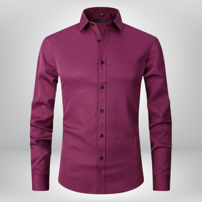 Max - Comfortable Long Sleeve Stretch Shirt for Men
