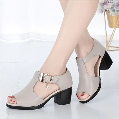 Audrey | Stylish Orthopedic Heeled Sandals for Ultimate Comfort