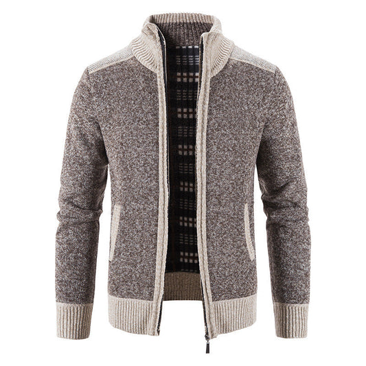 Loyd - Stylish Men's Jacket with Stand-Up Collar and Convenient Zip Closure