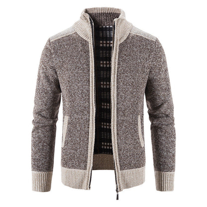Loyd - Stylish Men's Jacket with Stand-Up Collar and Convenient Zip Closure