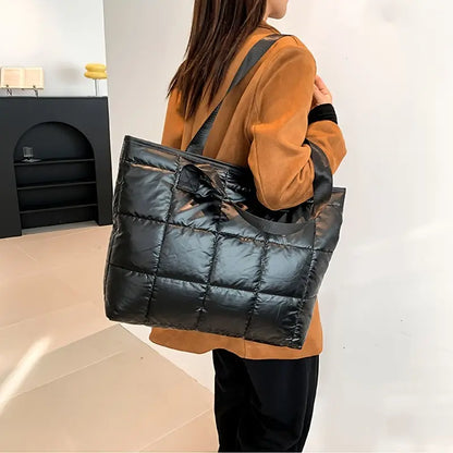 Chic Korean-Inspired Space Tote Bag