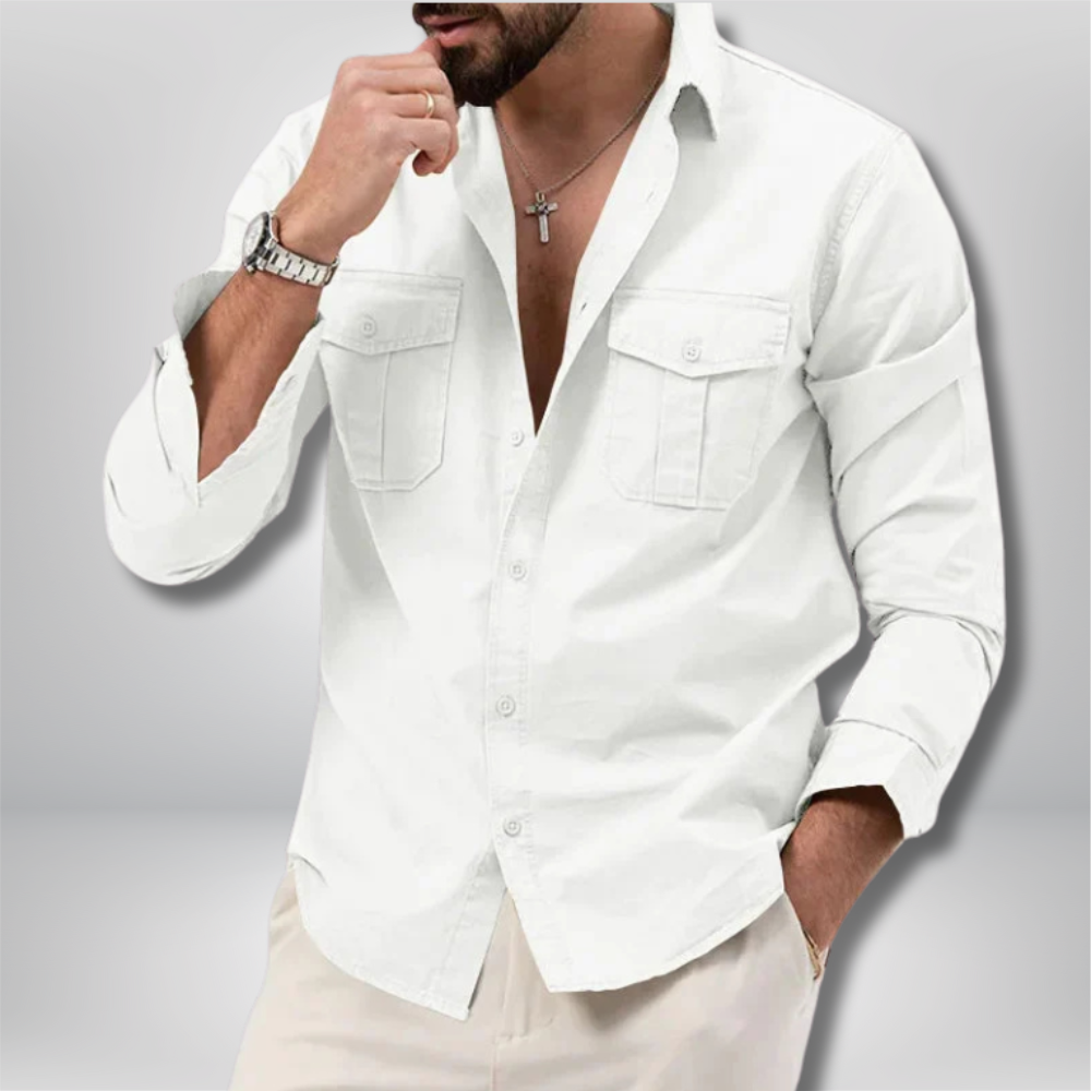 Brody - Trendy Cotton Shirt for a Chic Look