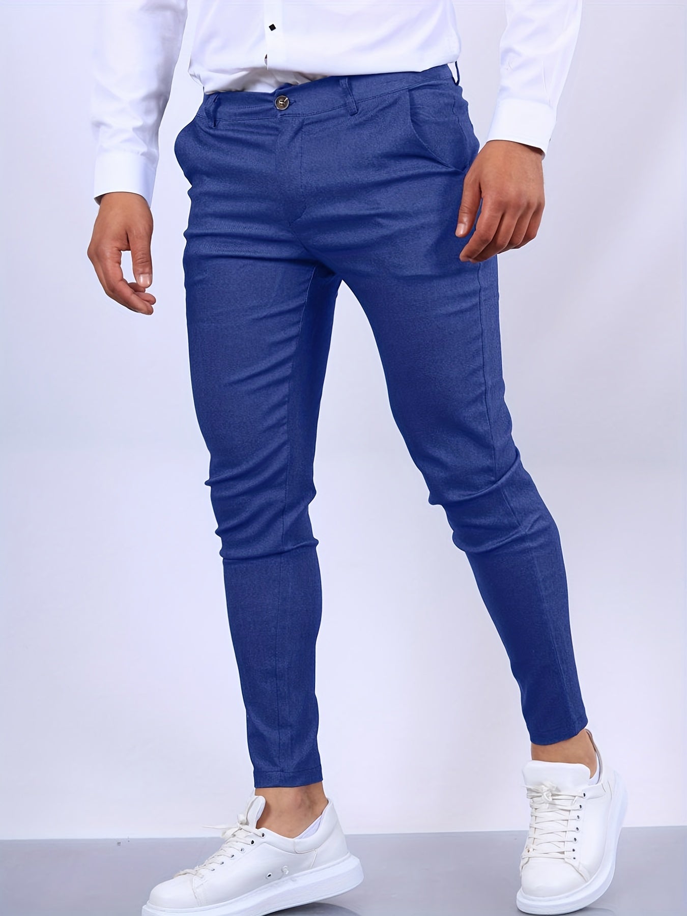 Antonio - Tailored Men's Fitted Trousers for a Perfect Look