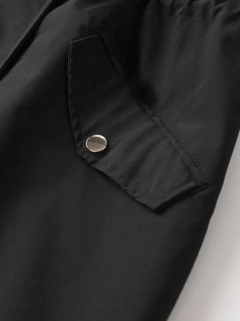 Kiah - Stylish Women's Long Sleeve Rain Coat for Elegance in Any Weather