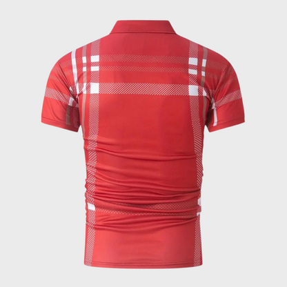 Emilio - Trendy Checkered Polo Shirt for Men