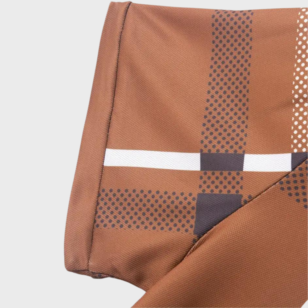 Emilio - Trendy Checkered Polo Shirt for Men