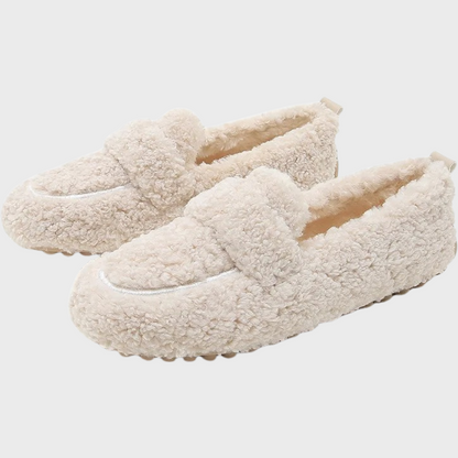 Wanja - Cozy Plush Loafers for Women