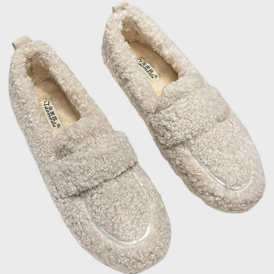 Wanja - Cozy Plush Loafers for Women
