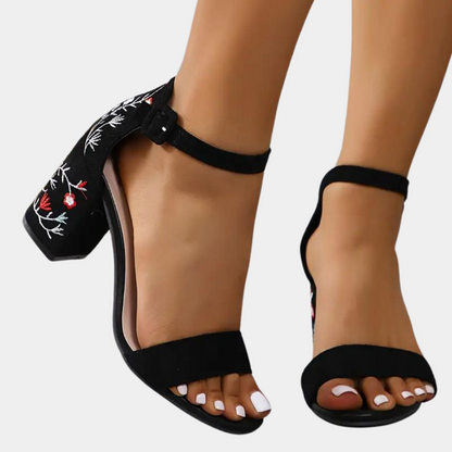 Isabella - Stylish Floral Print Sandals for Women