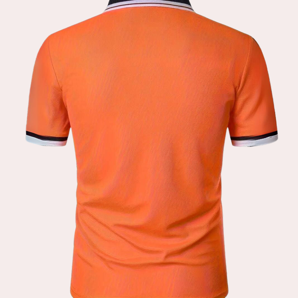 Davy - Stylish Orange Polo Shirt for Men