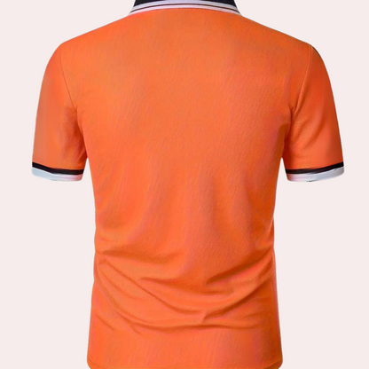Davy - Stylish Orange Polo Shirt for Men