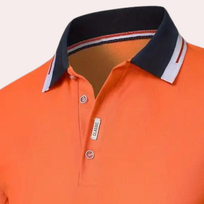 Davy - Stylish Orange Polo Shirt for Men