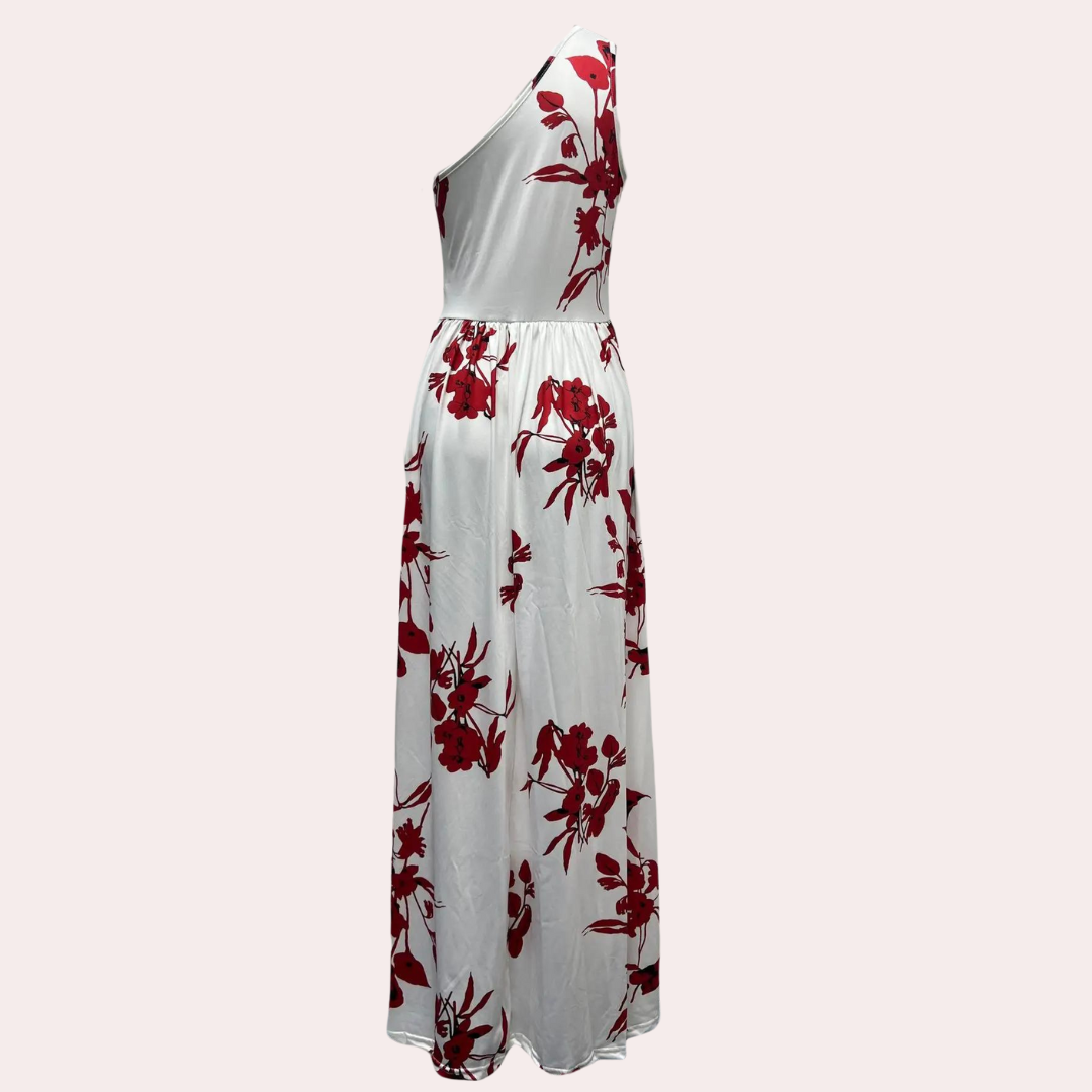 Scarlett - Stunning Asymmetric Maxi Dress for an Elegant Look