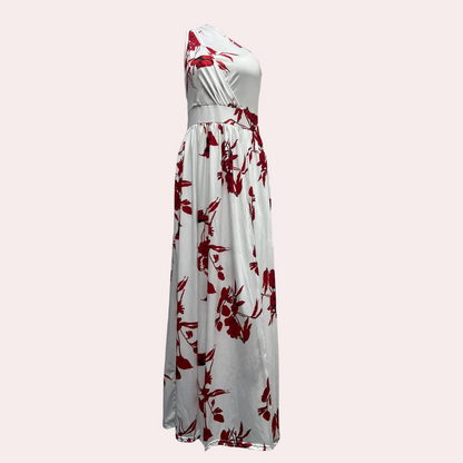 Scarlett - Stunning Asymmetric Maxi Dress for an Elegant Look