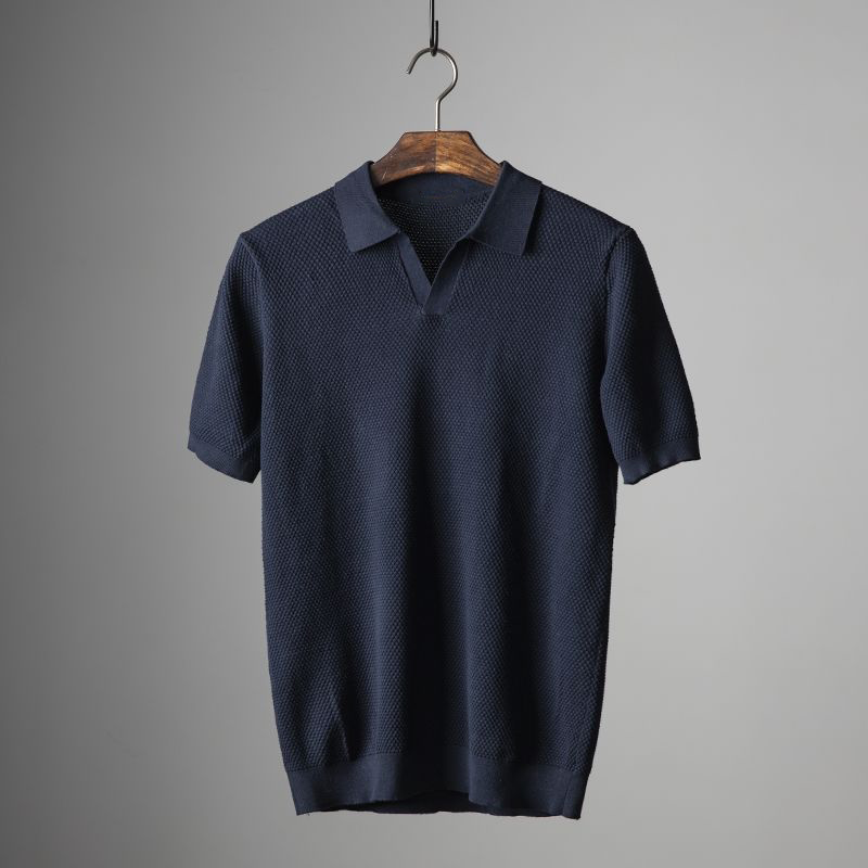 Stylish James L Cotton Polo Shirt for Effortless Elegance