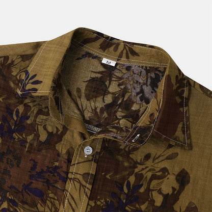 Eduardo - Stylish Floral Print Shirt for Men
