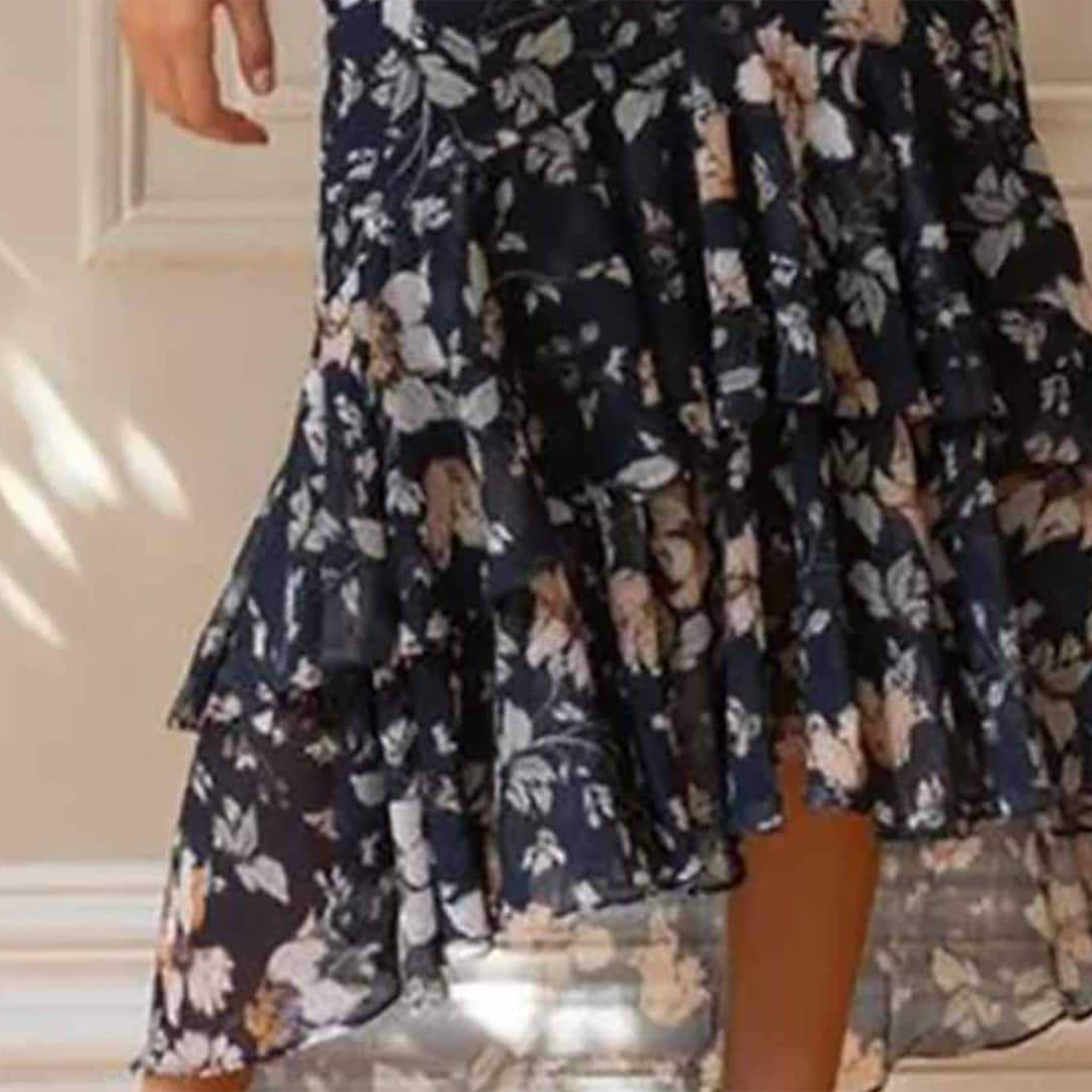 Tessa - Graceful Floral Maxi Dress for a Chic Look
