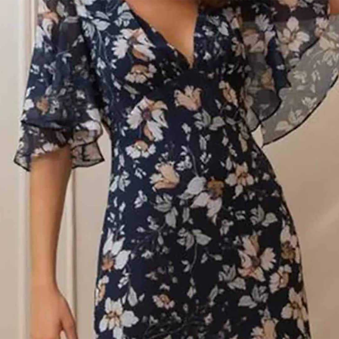 Tessa - Graceful Floral Maxi Dress for a Chic Look