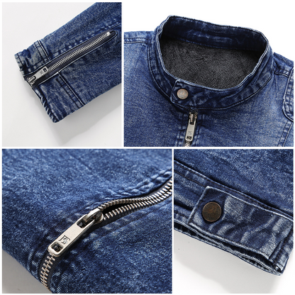 Lennox - Stylishly Bold Denim Jacket