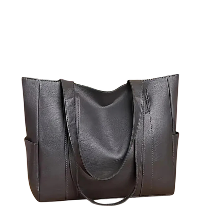 Spacious Leather Tote Bag for Everyday Essentials