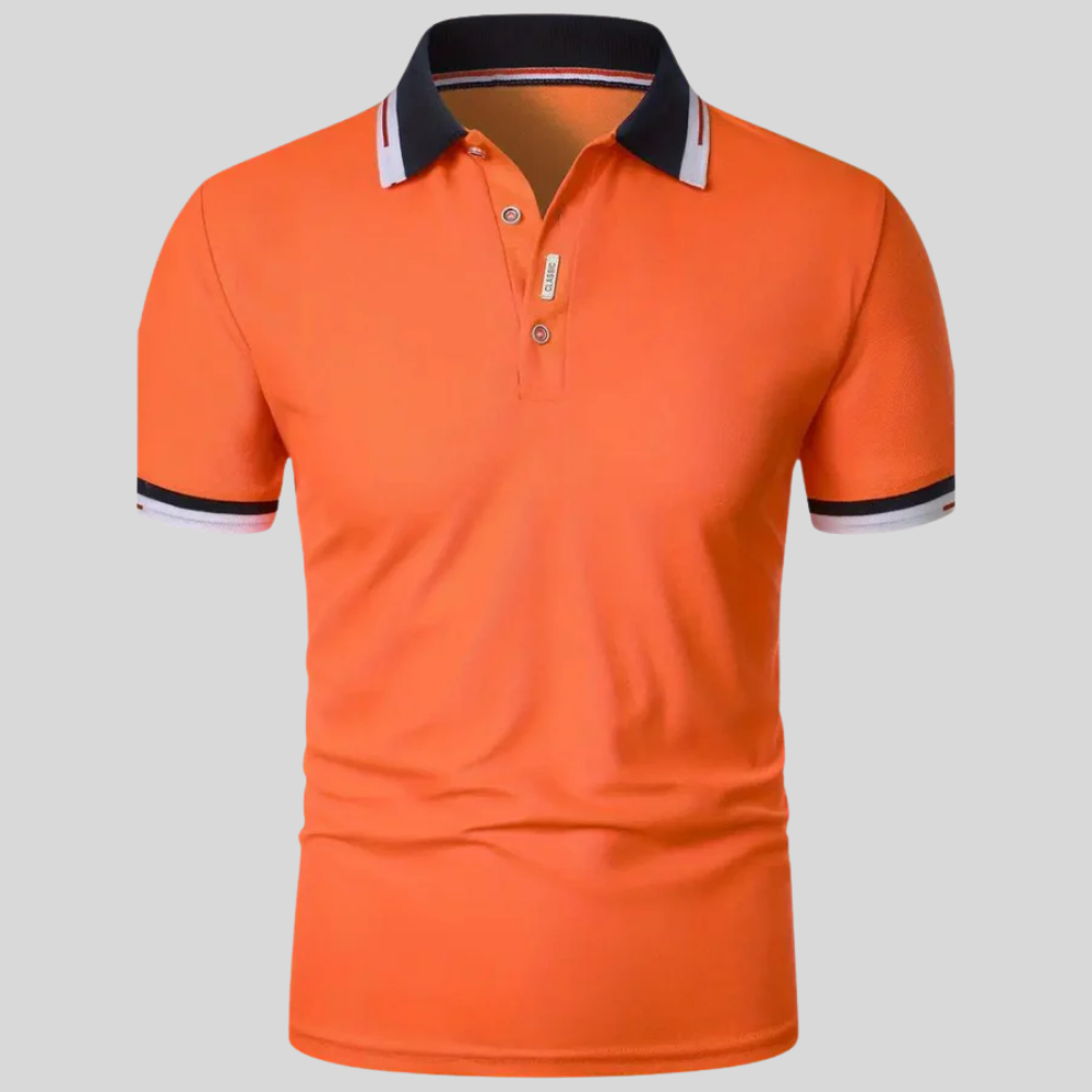 Davy - Stylish Orange Polo Shirt for Men