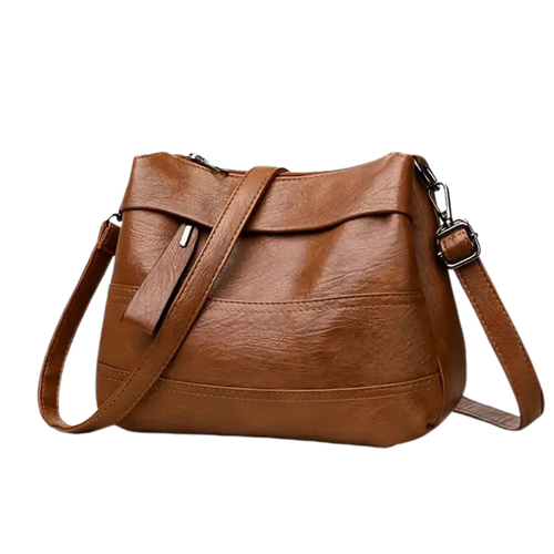 Stylish Vintage Leather Shoulder Bag with Ample Space