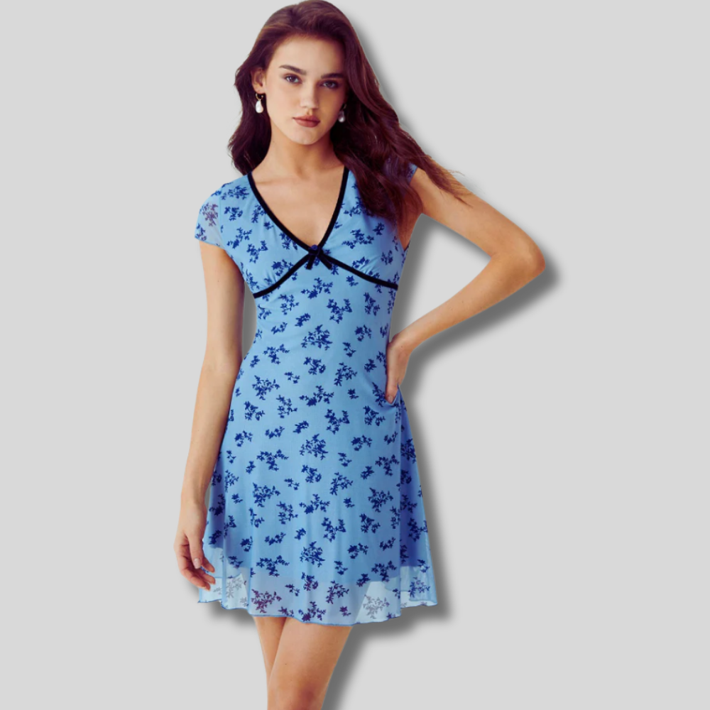 Dianis - Enchanting Women's Maxi Dress - Romantic Bohemian Style