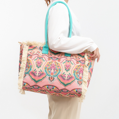 Chic Retro Bohemian Tote Bag – Perfect for Every Occasion!