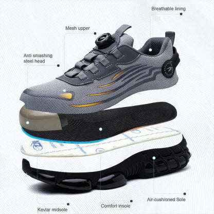 Oscar | Innovative Dual-Tech Safety Sneakers for Ultimate Protection