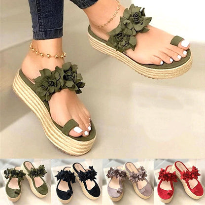 Wira - Elegant Floral Women's Sandals