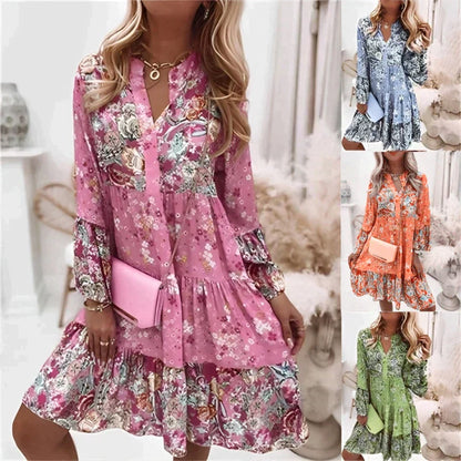 Radiant Floral Summer Dress - Embrace the Season with Style!