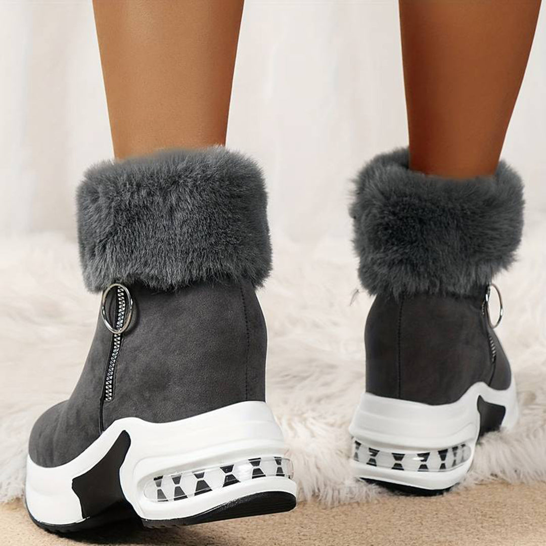 Caroline - Cozy Fur-Lined Women's Boots for Ultimate Comfort