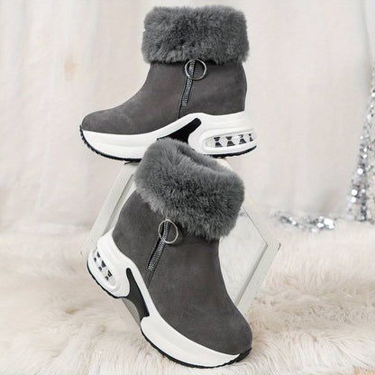 Caroline - Cozy Fur-Lined Women's Boots for Ultimate Comfort