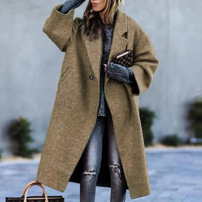 Chic Corrine | Stylish Lapel Coat