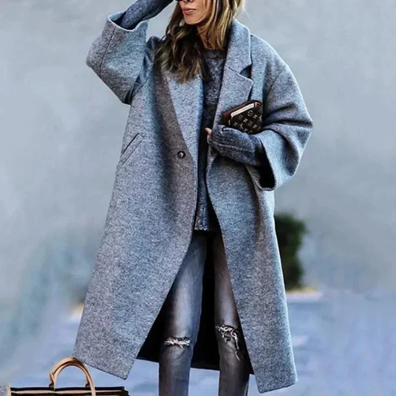 Chic Corrine | Stylish Lapel Coat