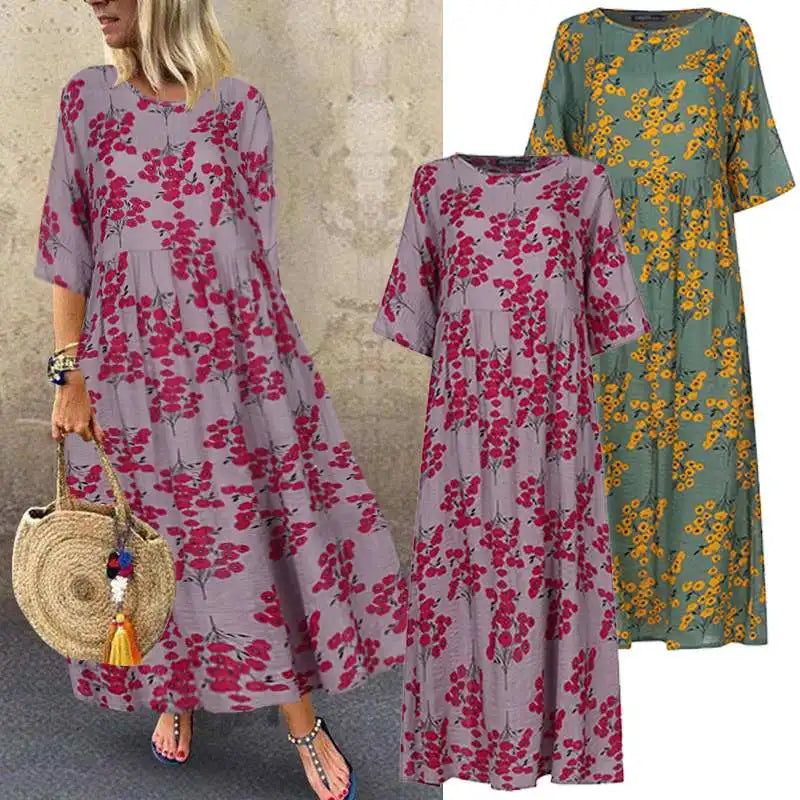 Kathleen - Chic Boho Dress for Effortless Style