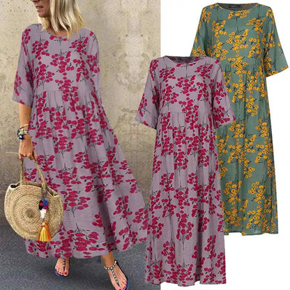 Kathleen - Chic Boho Dress for Effortless Style