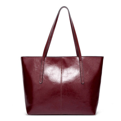Chic Vintage Leather Tote Bag - Limited Edition!