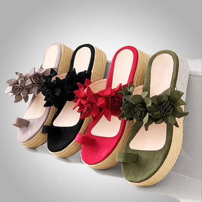 Wira - Elegant Floral Women's Sandals