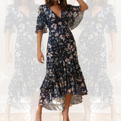 Tessa - Graceful Floral Maxi Dress for a Chic Look