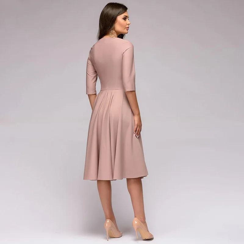 Ivana - Chic and Flattering Swing Dress