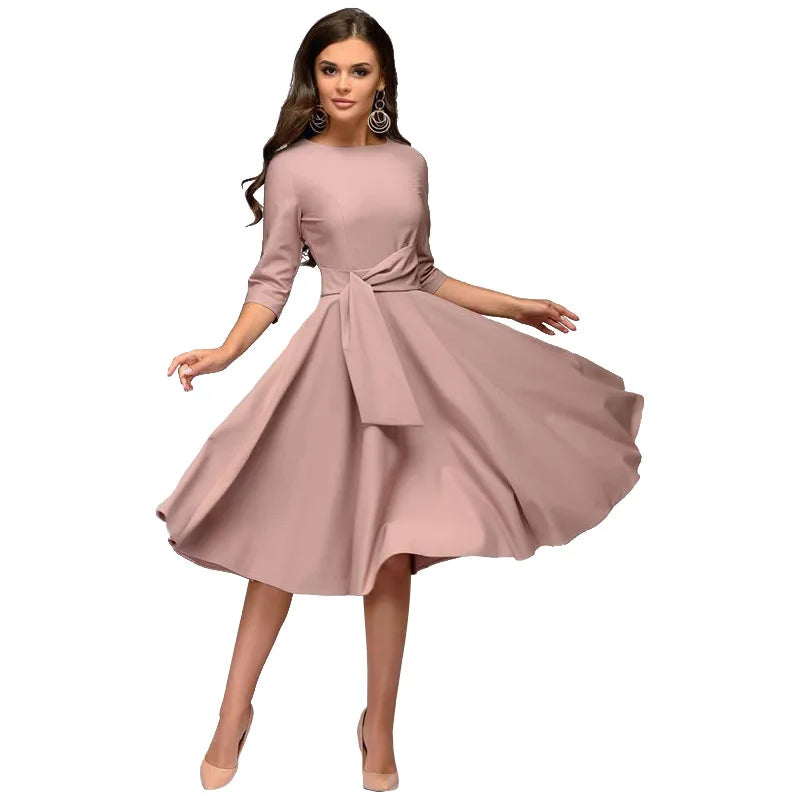 Ivana - Chic and Flattering Swing Dress