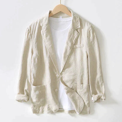 Elegant Linen Blazer by Gabriel for Effortless Style