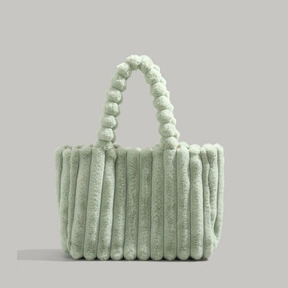 Cozy Plush Tote Bag