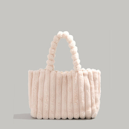 Cozy Plush Tote Bag