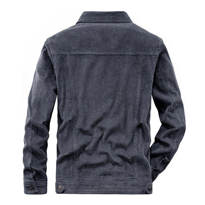 Graham - Sleek Thin Corduroy Jacket for the Modern Man