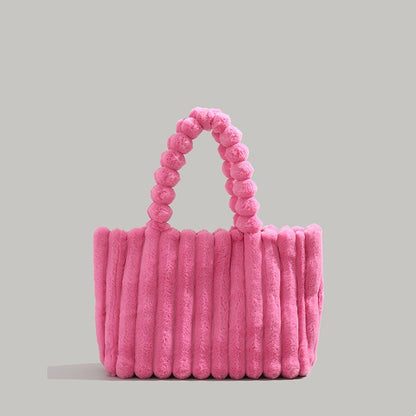 Cozy Plush Tote Bag