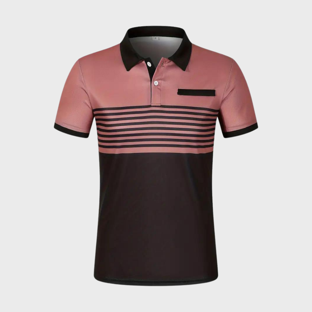 Stylish Edward Striped Polo Shirt for Men