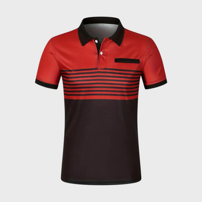 Stylish Edward Striped Polo Shirt for Men